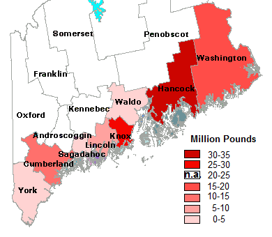 Lobster Landings by Location – Maine: An Encyclopedia