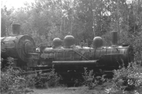 Locomotives at the Tramway Site (1978)