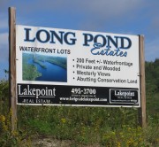 Sign: Long Pond Estates (2012)