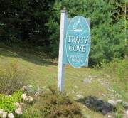 Sign: Tracy Cove, Private Road (2012)