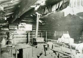 Log Boom House Interior