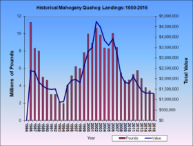 Quahog Landings 1984-2016