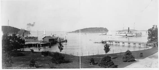 The Harbor from Newport House (c. 1901)