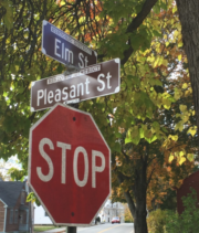 Topsham Historic District Street Signs (2016)