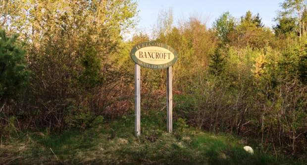 Welcome to Bancroft Sign (2017)