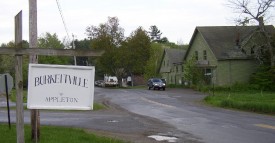 Sign Announcing Burkettville (2003)