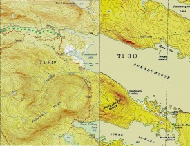 1952/1949 Topographic Map of T1 R10 WELS