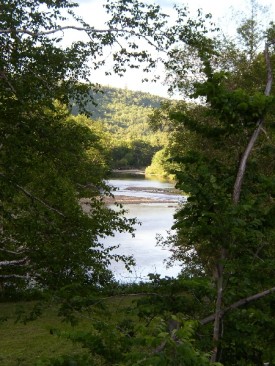 The Sandy River along Route 4 in Avon (2005)