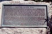 Photo: Plaque, at Chimney Pond, Commemorating Baxter’s Gift of the Park (2001)