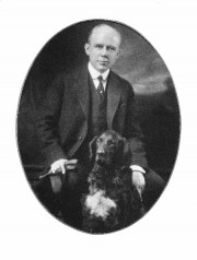 Governor (1921) Percival Baxter and his dog Gary