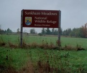 sign: Sunkhaze Meadows, National Wildlife Refuge, Benton Division (2006)