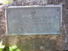 Memorial to Myron Avery