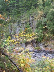 Cliff on West Branch, Piscataquis River
