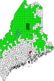 Location Map For Bucksport