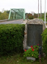 Veterans Memorial at Memorial Bridge over the Saco River (2003)