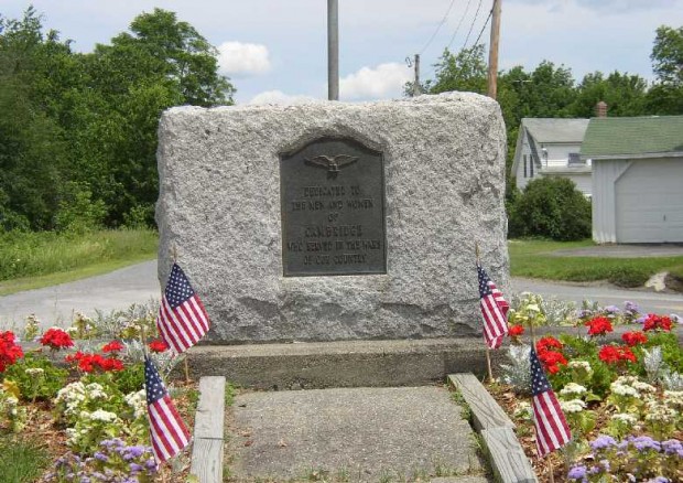 Veterans Memorial in the Village