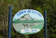 Sign: Welcome to Clifton