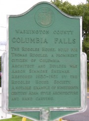 Sign Near the Ruggles House (2004)