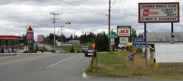 Commercial Crossroads on U.S. Route 1