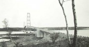 Deer Isle Bridge from Sedgwick, c. 1940 (George French, Courtesy Maine State Archives)