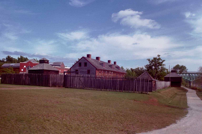  Fort Western complex with the Main House (2001)