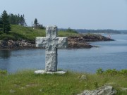 The Weymouth Cross on Allen Island, with Benner Beyond (2006)