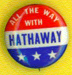 Hathaway Campaign Button
