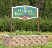 Sign: Maliseet Tribal Offices (2003)