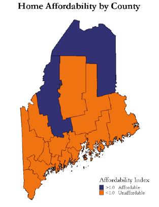 Home Affordability by County 2006 – Maine: An Encyclopedia