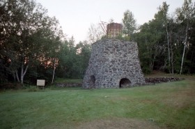 Remains of the Blast Furnace at Katahdin Iron Works (2002)