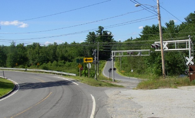 Railroad Crossing at Curtis Corner (2006)