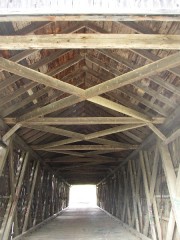 Watson Settlement Covered Bridge Interior (2003)