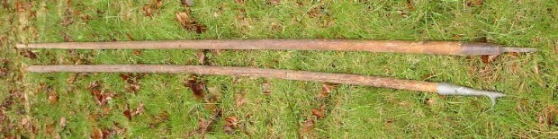 Pick Poles for Controlling Logs in Water