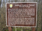 Sign: Sunkhaze Meadows Wildlife Refuge (2005)