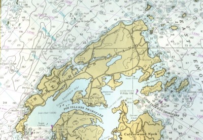North Haven Island Chart (NOAA 13305)