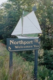 Sign: Northport 1786 Welcomes You (2002)