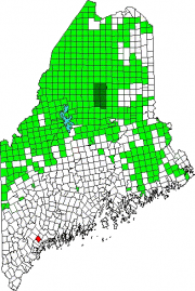 Location Map for North Yarmouth