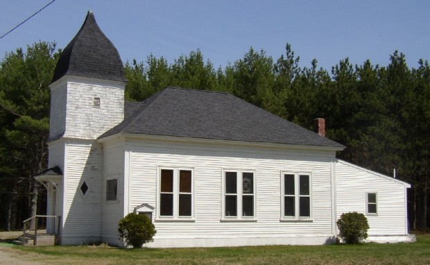 White Church in Otis on Route 180 (2004)