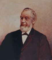 Sidney Perham, governor's portrait (courtesy Maine State Museum)