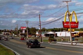 Commercial Strip on U.S. Route 1 (2001)