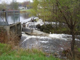 Dam at Plymouth Pond Outlet (2005)