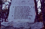 Father Rasle Monument Inscription (2001)