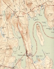 From 1943 USGS Map