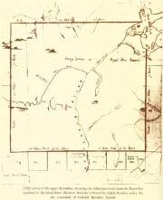 1792 Survey of the Upper Kennebec River (Maine State Archives)