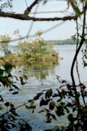 Sabattus Pond from Routes 9/126 (2002)