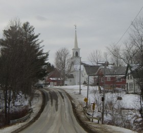 Approaching Searsmont Village (2004)