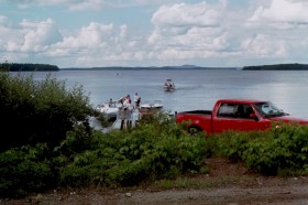 Boat Launch at Sebago Lake (2002)