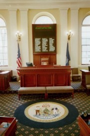 Senate President's Podium (2001)