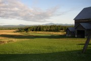 Farm Families in Aroostook County have Long Views of Mountain Ranges.