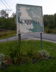 Sign with Map and "Sorrento" (2004)